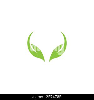 Eco Care Logo simple for your brand Stock Vector