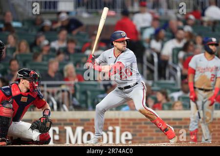 ATLANTA, GA - JUNE 09: Atlanta Braves left fielder Eddie Rosario