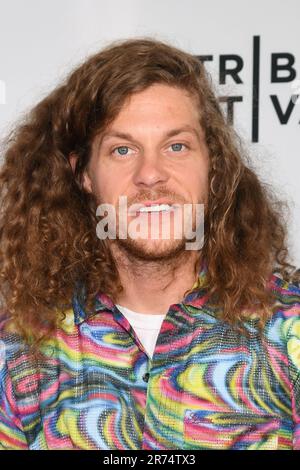 New York, USA. 12th June, 2023. Blake Anderson walking the red carpet at ‘First Time Female Director' film premiere at Tribeca Festival, New York, NY, June 12, 2023. (Photo by Efren Landaos/Sipa USA) Credit: Sipa USA/Alamy Live News Stock Photo