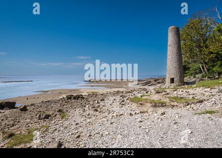 03.06.23 Silverdale, Lancashire, UK. Jenny Browns point near Silverdale in Lancashire Stock Photo