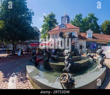 Bad Harzburg, Jungbrunnen (fountain of youth) in Harz, Lower Saxony, Germany Stock Photo