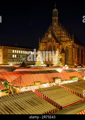 At the Nuremberg Christmas Market Stock Photo