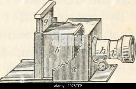 'The elements of physiological physics: an outline of the elementary facts, principles, and methods of physics; and their applications in physiology' (1884) Stock Photo