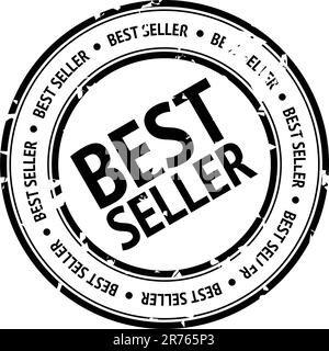 Best seller badge black vector design Stock Vector