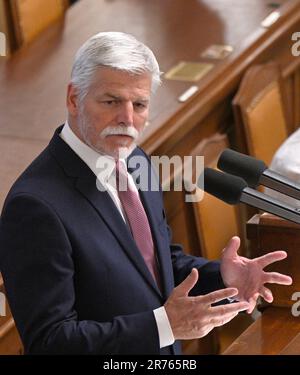 Czech President Petr Pavel presents state orders and medals on the ...