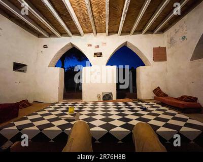 Mauritania, Adrar region, Chinguetti, La Rose des Sables guest house Stock Photo