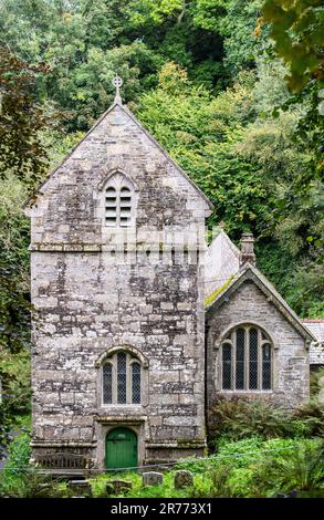 Minster Church in Boscastle, Cornwall, England, UK Stock Photo