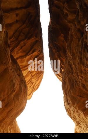 Al Ula old city , Saudi Arabia - The Nabataeans or Nabateans Tombs Civilization in Madain Saleh in Al Ula Stock Photo