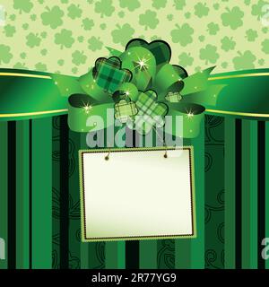 tag (Patrick),  this  illustration may be useful  as designer work Stock Vector