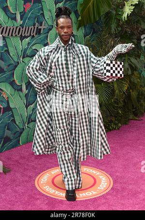 New York City, USA. 13th June, 2023. Antwayn Hopper arriving at the 76th Annual Tony Awards held at the United Palace Theater on June 11, 2023 in New York City, NY © Lisa OConnor/AFF-USA.com Credit: AFF/Alamy Live News Stock Photo
