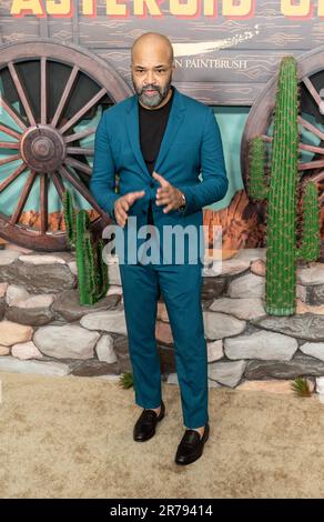 Jeffrey Wright attends New York premiere of Asteroid City at Alice Tully Hall on June 13, 2023 Stock Photo