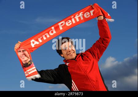 Arnd Peiffer Biathlon, Privataufnahmen, Feature. Stock Photo