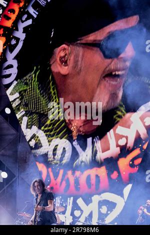 Bologna, Italy. 12th June, 2023. Vasco Rossi during Vasco Rossi - Vasco Live 2023, Music Concert in Bologna, Italy, June 12 2023 Credit: Independent Photo Agency/Alamy Live News Stock Photo