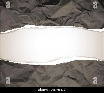 Vector ripped paper - abstract background Stock Vector Image & Art - Alamy