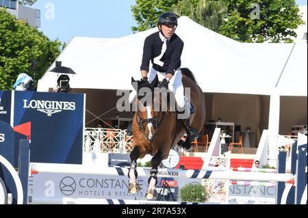 CANNES FRANCE JUNE 10 Philippe Leoni rides during the