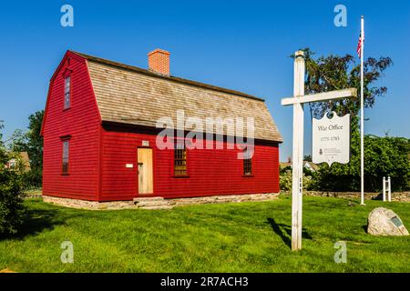 War Office   Lebanon, Connecticut, USA Stock Photo