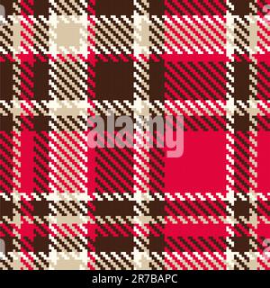 Seamless checkered pattern Stock Vector