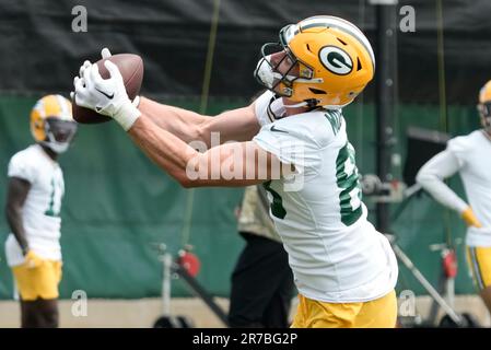 Green Bay Packers tight end Luke Musgrave (88) during a preseason NFL  football game Saturday, Aug. 19, 2023, in Green Bay, Wis. (AP Photo/Mike  Roemer Stock Photo - Alamy