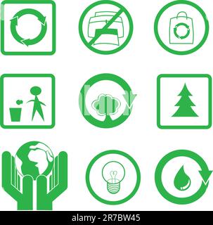 reduce, reuse, recycle, paper bag Stock Vector Image & Art - Alamy