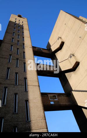Caradale House Brutalist Architecture Hackney London Stock Photo - Alamy
