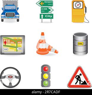 Universal icons. Vector illustration for you design Stock Vector