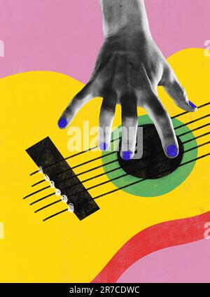 human-hand-playing-guitar-