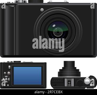 Layered vector illustration of Camera Stock Vector Image & Art - Alamy