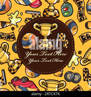 cartoon f1 card Stock Vector Image & Art - Alamy