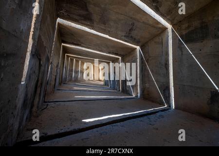 PALMACH-NEGEV BRIGADE MEMORIAL 1947-1949 (1968) BEERSHEBA NEGEV ISRAEL Stock Photo
