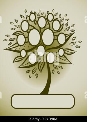 Family Tree Blank - Downloadable & Printable | RecordClick.com