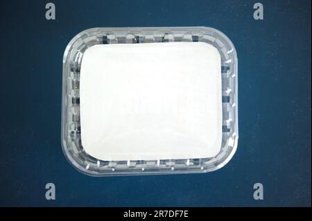 plastic box empty, isolated Stock Photo