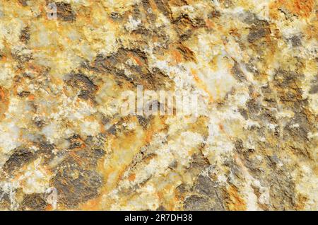 underground precious stones and minerals close-up Stock Photo