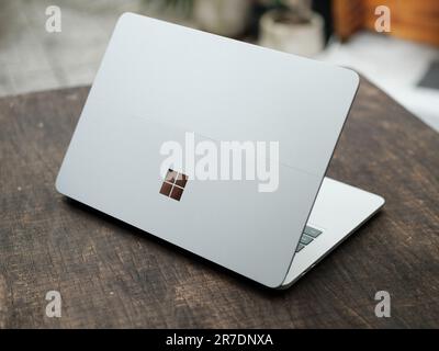 Ho Chi Minh city, Vietnam - June 2023. Surfae Laptop Studio photos for editorial use only Stock Photo