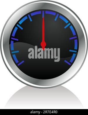 Pressure indicator illustration Stock Vector Image & Art - Alamy
