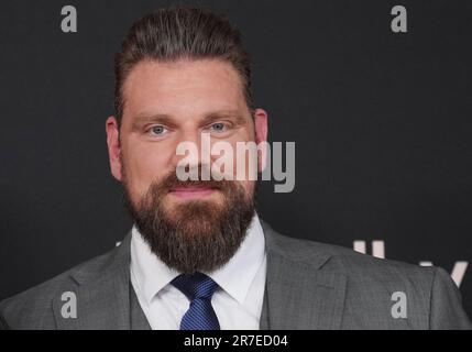 Los Angeles, USA. 14th June, 2023. Olivier Richters arrives at the LucasFilms' INDIANA JONES AND THE DIAL OF DESTINY Los Angeles Premiere held at the Dolby Theatre in Hollywood, CA on Wednesday, ?June 14, 2023. (Photo By Sthanlee B. Mirador/Sipa USA) Credit: Sipa USA/Alamy Live News Stock Photo