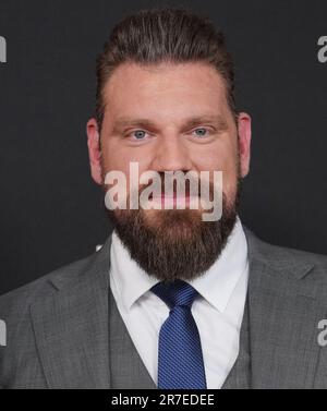 Olivier Richters arrives at the LucasFilms' INDIANA JONES AND THE DIAL OF DESTINY Los Angeles Premiere held at the Dolby Theatre in Hollywood, CA on Wednesday, ?June 14, 2023. (Photo By Sthanlee B. Mirador/Sipa USA) Stock Photo