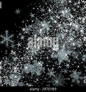 christmas background, this illustration may be useful as designer work Stock Vector