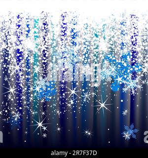 christmas background, this illustration may be useful as designer work Stock Vector