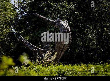 AMSTERDAM - The National Slavery History Monument in Amsterdam's Oosterpark commemorating the abolition of slavery in the Dutch Kingdom. ANP SEM VAN DER WAL netherlands out - belgium out Stock Photo