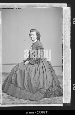 Pauline Cushman 1864 Stock Photo