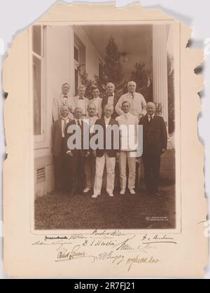 Wilson and His Cabinet c. 1916 Stock Photo