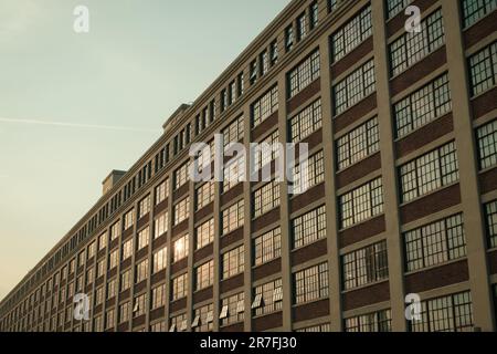 Architecture in Industry City, Brooklyn, New York Stock Photo