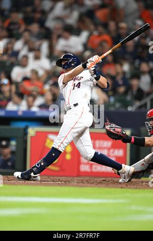 Venezuela's Jose Altuve, left, and Ronald Acuna Jr. take batting practice  before an exhibition baseball game against Houston Astros, Wednesday, March  8, 2023, in West Palm Beach, Fla. (AP Photo/Lynne Sladky Stock