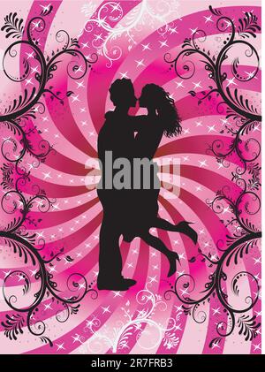 Pop Art KIssing Couple Stock Vector Image & Art - Alamy