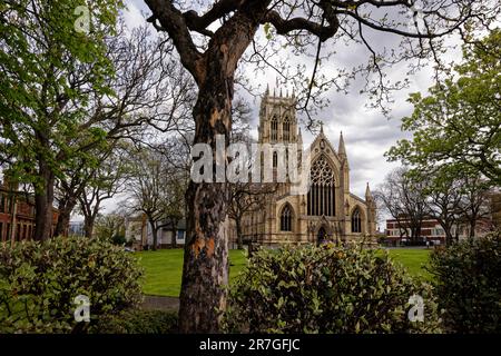 Doncaster Minster Stock Photo