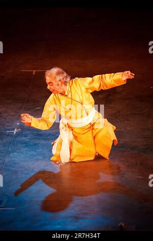 CHENNAI INDIA DECEMBER 28 Indian Classical Dance Kathak Pref Stock 