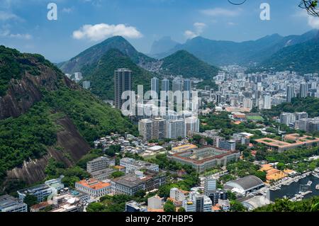 Aerial View of Urca Neighborhood in the City of Rio de Janeiro, Brazil  Stock Photo - Alamy