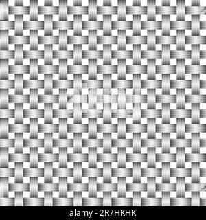 Vector abstract background - gray woven surface eps8 Stock Vector