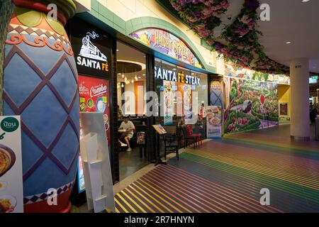 PATTAYA, THAILAND - CIRCA APRIL, 2023: interior shot of Terminal 21 Pattaya. Stock Photo