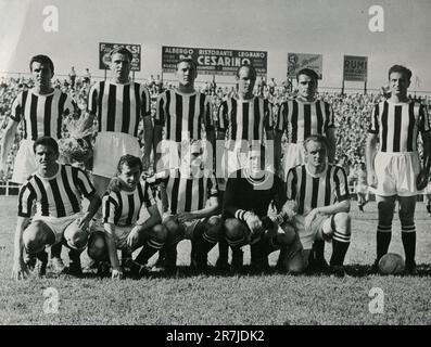The Juventus footbal team, Turin, Italy 1951 Stock Photo